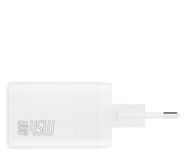 4smarts Wall Charger PDPlug Dual 45W GaN 2C white 540400 - 1473766 - zdjęcie 3